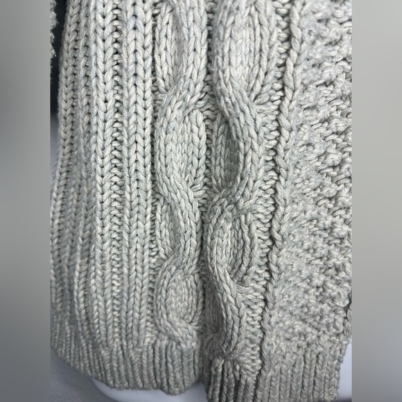 Leo & Nicole Open Front Cable Knit Cardigan Sweater – Size M - Picture 5 of 6